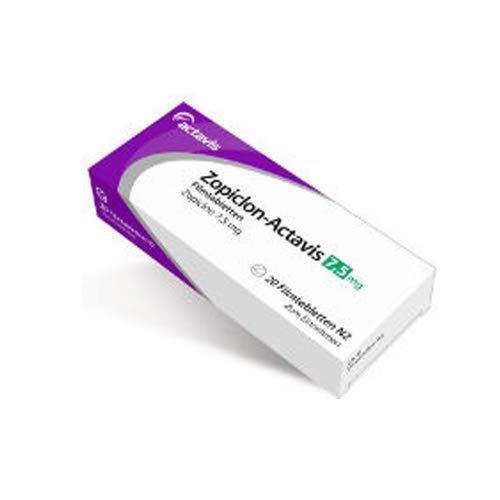 ZOPICLON-Actavis 75 mg Filmtabletten 100 Stück